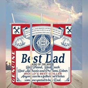 Best dad tumbler